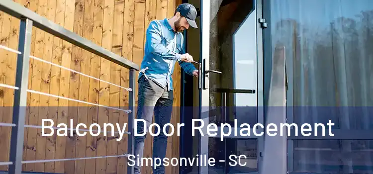  Balcony Door Replacement Simpsonville - SC