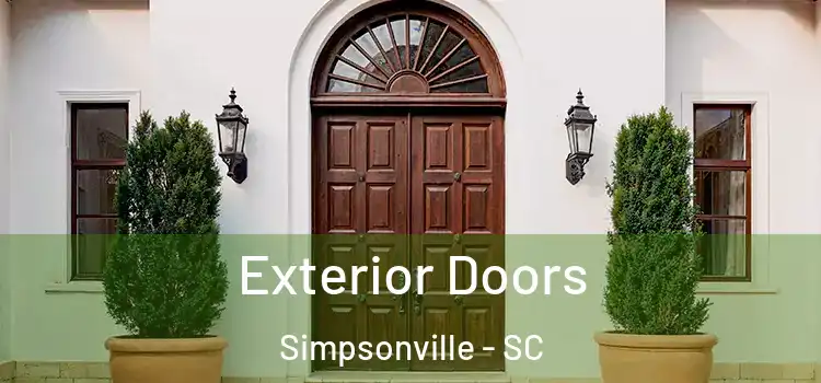 Exterior Doors Simpsonville - SC