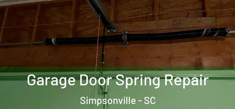  Garage Door Spring Repair Simpsonville - SC