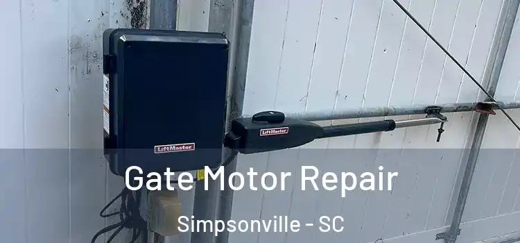 Gate Motor Repair Simpsonville - SC