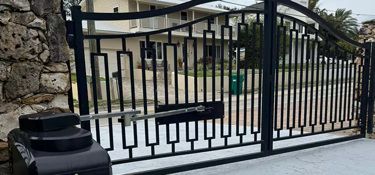Swing Gate Opener with Keypad Simpsonville