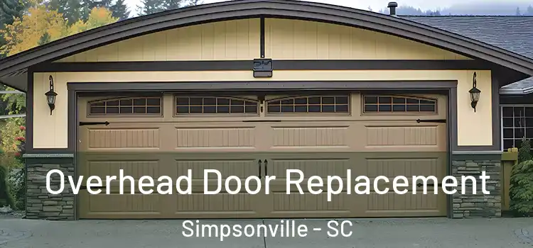  Overhead Door Replacement Simpsonville - SC